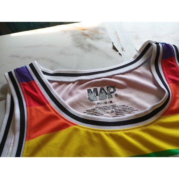 Mad Engine Adults Proud 365 Take Pride Jersey EJ1 Multicolor Size‎ M(B47) - Picture 5 of 12